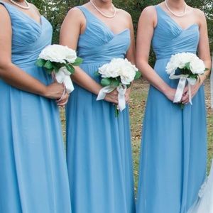 Alfred Angelo Bridemaid Dress- Dusty Blue Size 8